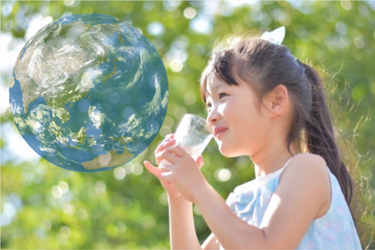 安心安全な水を！【素粒水】